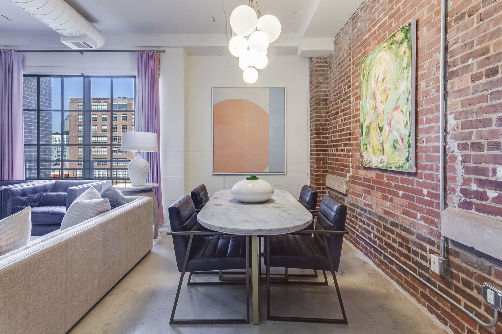 Dining Table Can Seat Four Guests.