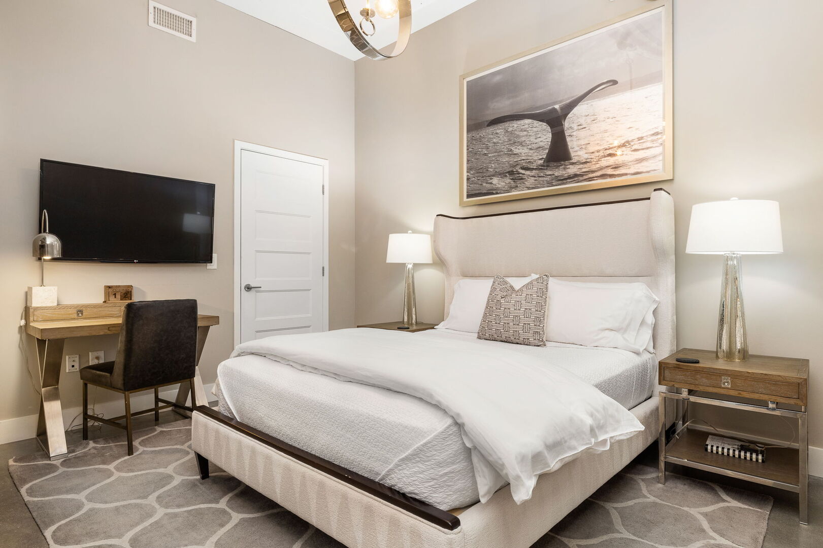 Guest Bedroom with Queen Bed