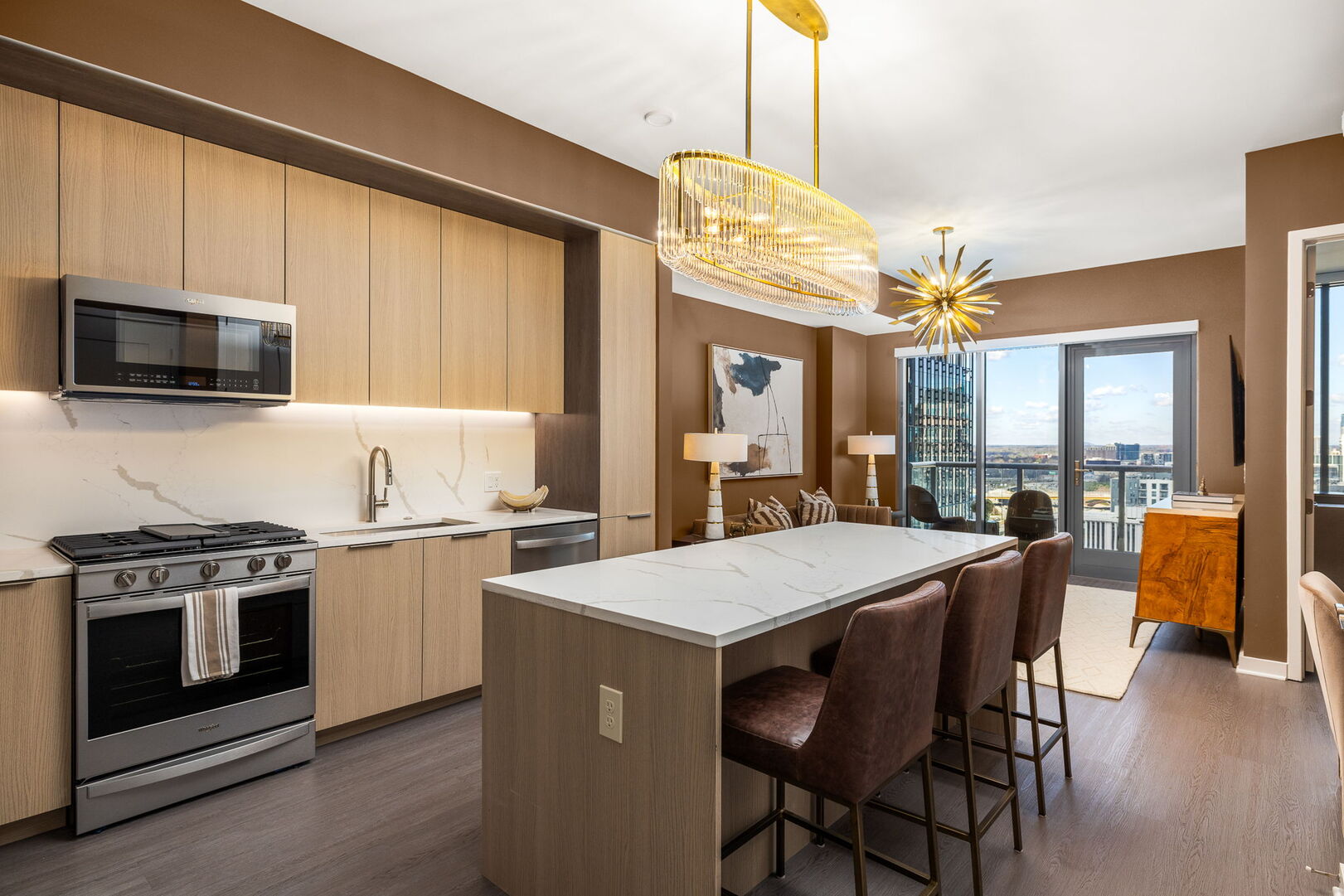 Kitchen fully equipped with all modern amenities