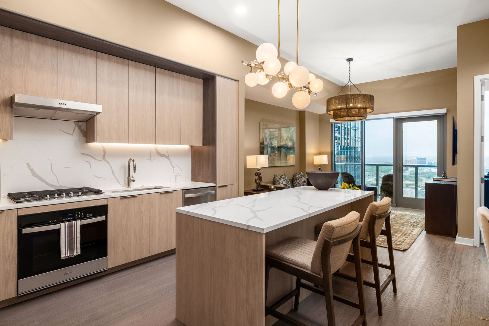 Kitchen fully equipped with all modern amenities