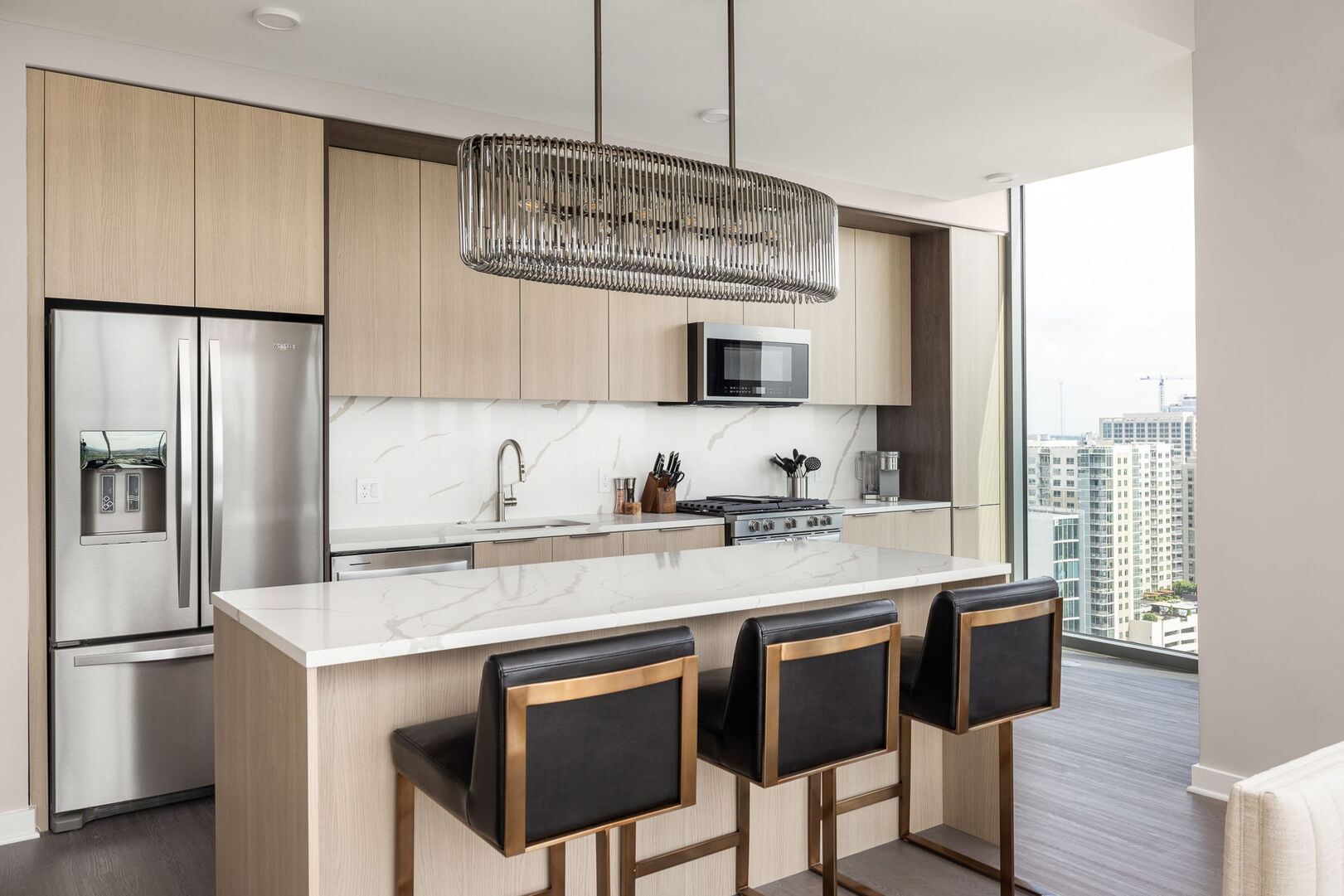 Kitchen fully equipped with all modern amenities