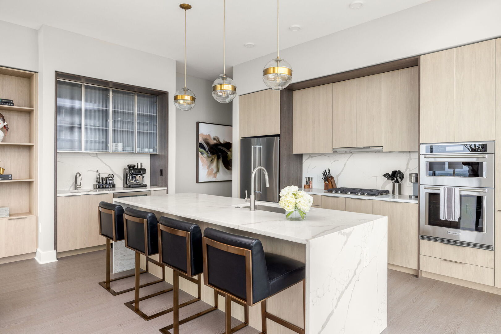 Kitchen fully equipped with all modern amenities