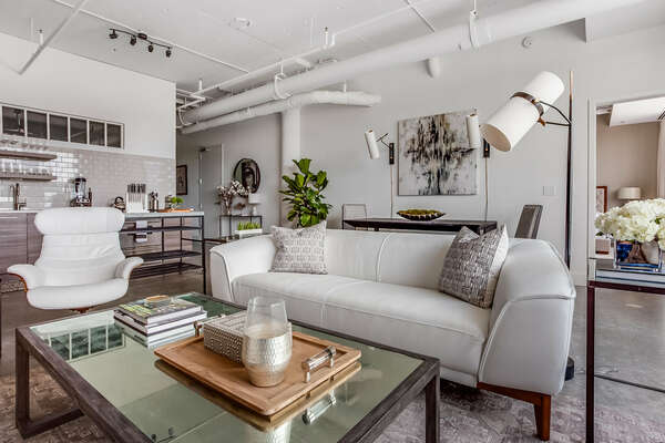 Large Sofa in Living Arena