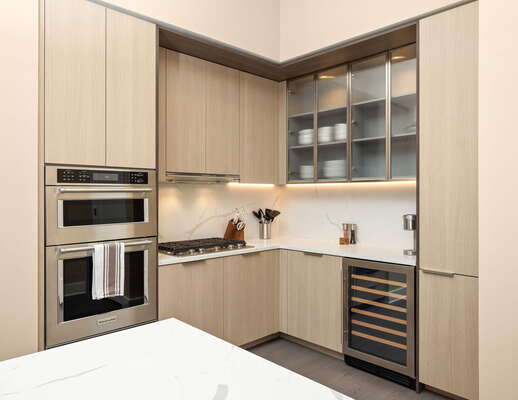 Kitchen fully equipped with all modern amenities