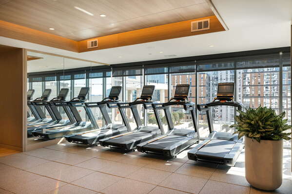 Cardio fitness area