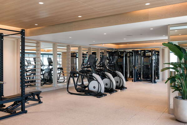 Cardio fitness area